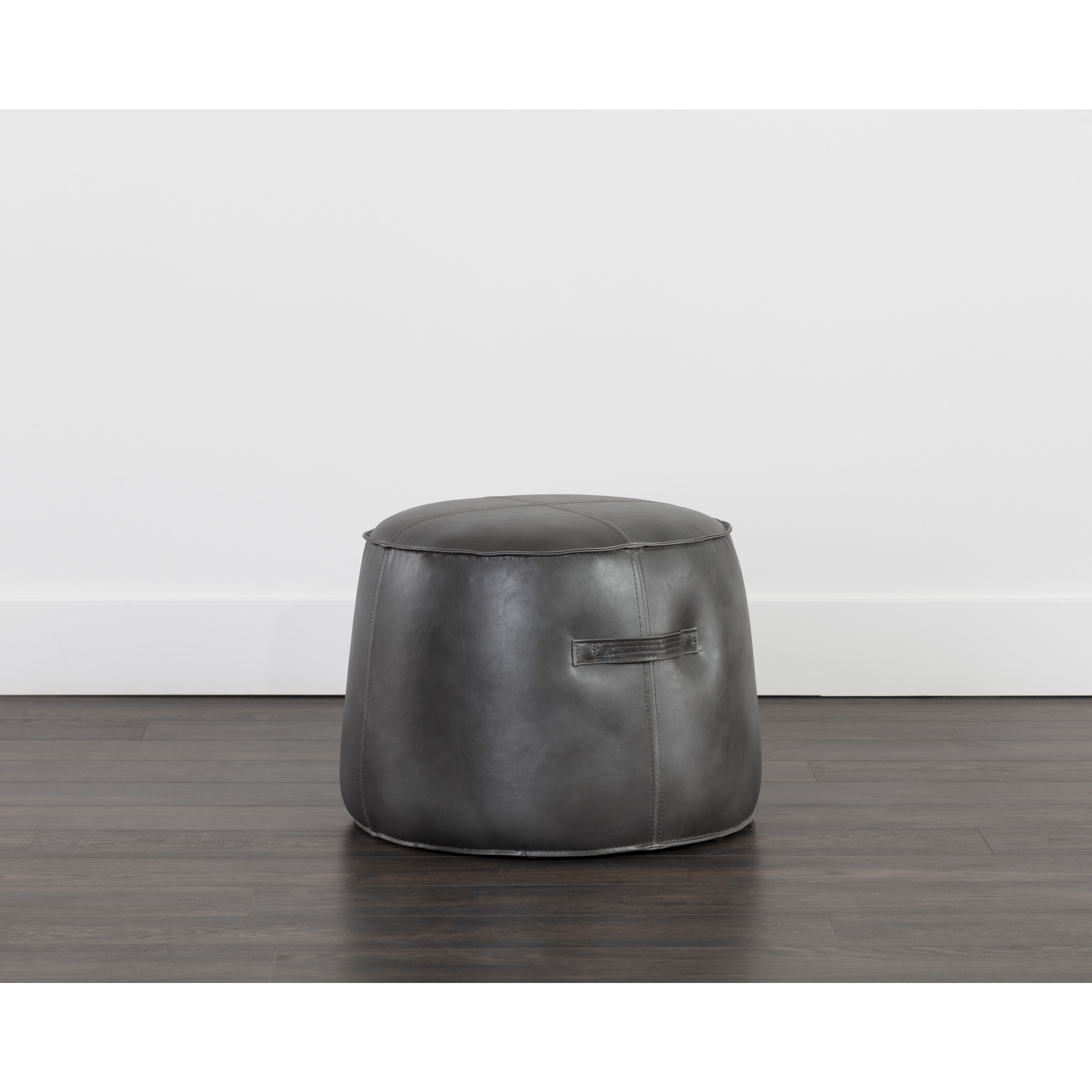 Mitchell 16 inch Overcast Grey Ottoman